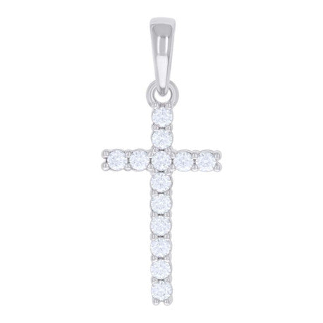 925 Sterling Silver 0.78Ctw Moissanite Pendant
