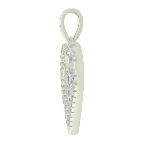 925 Sterling Silver Pendant "P"