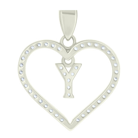 925 Sterling Silver Pendant "Y"