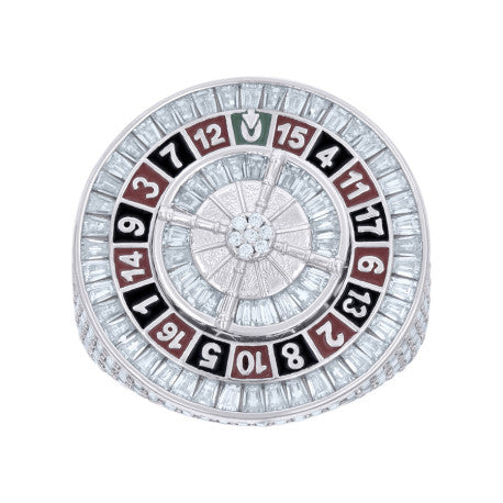 925 Sterling Silver R:0.09Ctw, B:7.36Ctw Moissanit