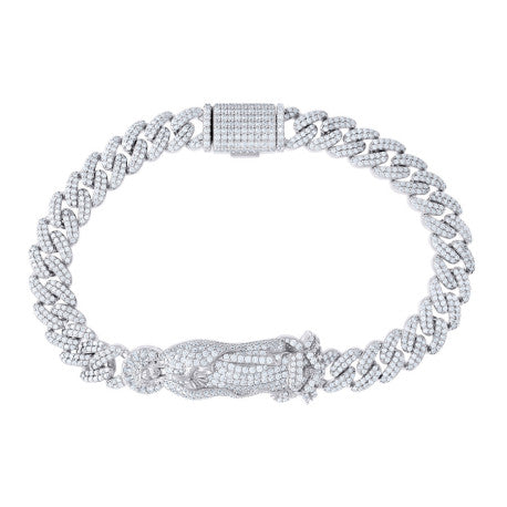 925 Sterling Silver R:6.29Ctw, B:0.29Ctw Moissanit