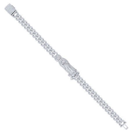925 Sterling Silver R:6.29Ctw, B:0.29Ctw Moissanit