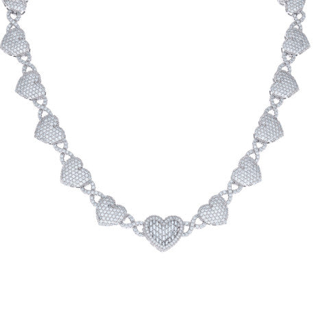 925 Sterling Silver R:7.21Ctw, B:1.08Ctw Moissanit