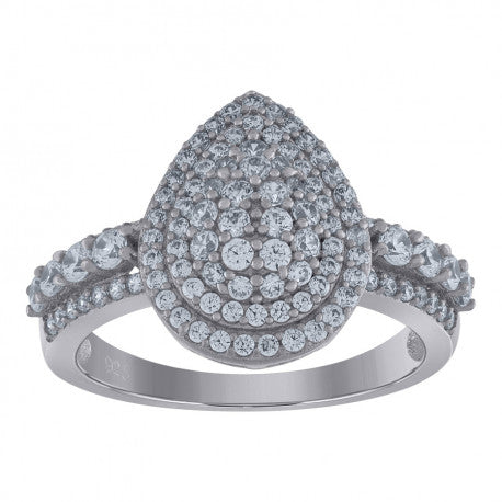 925 Sterling Silver Ring-Sz-8