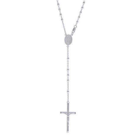 925 Sterling Silver Rosary 3mm