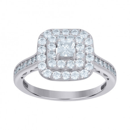 925 Sterling Silver Solitaire Ring