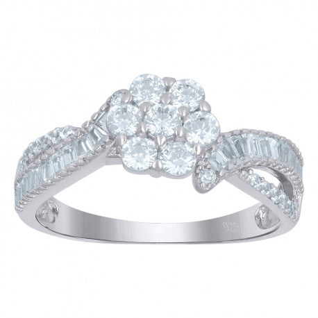 925 Sterling Silver Solitaire Ring