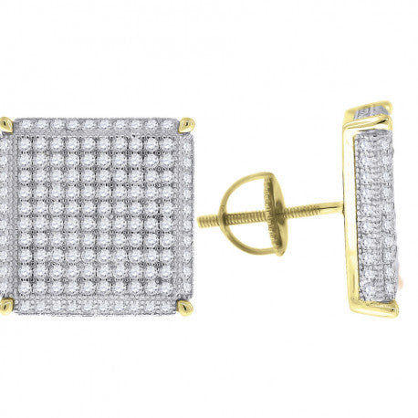 925 White-Cz Earrings