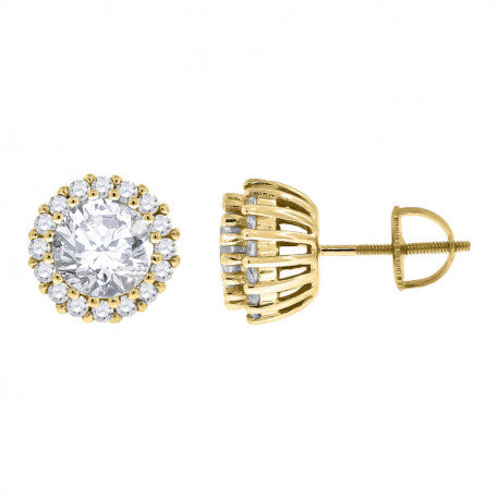 925 White-Cz Earrings