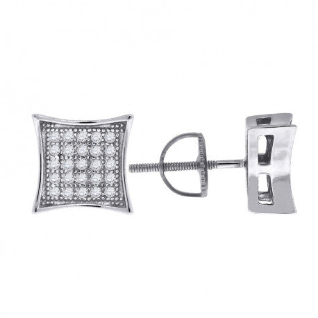 925 White-Cz Earrings