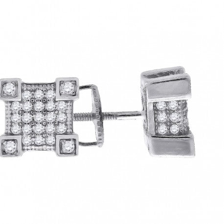 925 White-Cz Earrings