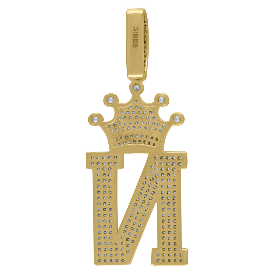 925-Silver Pendant "N" Initial
