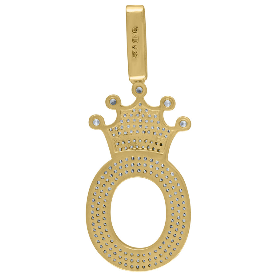 925-Silver Pendant "O" Initial