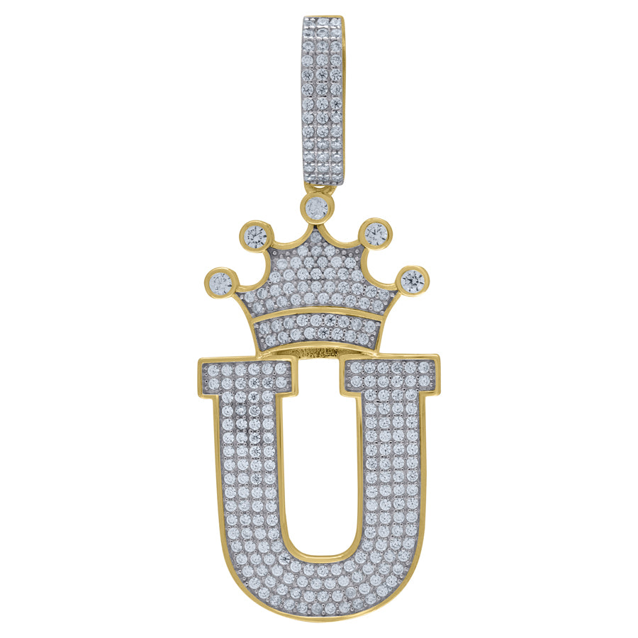 925-Silver Pendant "U" Initial