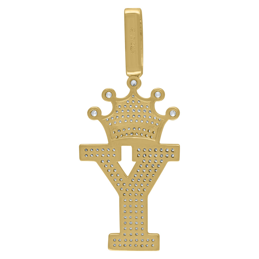 925-Silver Pendant "Y" Initial