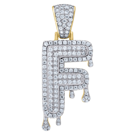 925-Silver Pendant "F" Initial