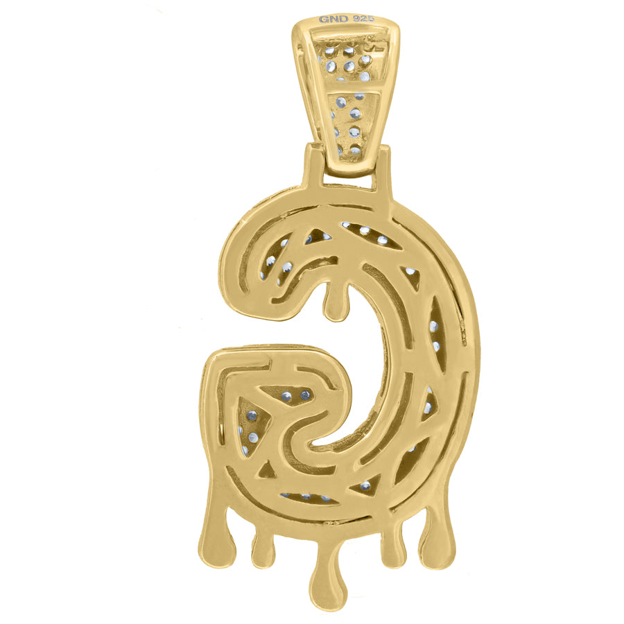 925-Silver Pendant "G" Initial