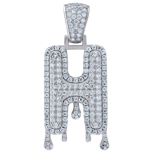 925-Silver Pendant "H" Initial