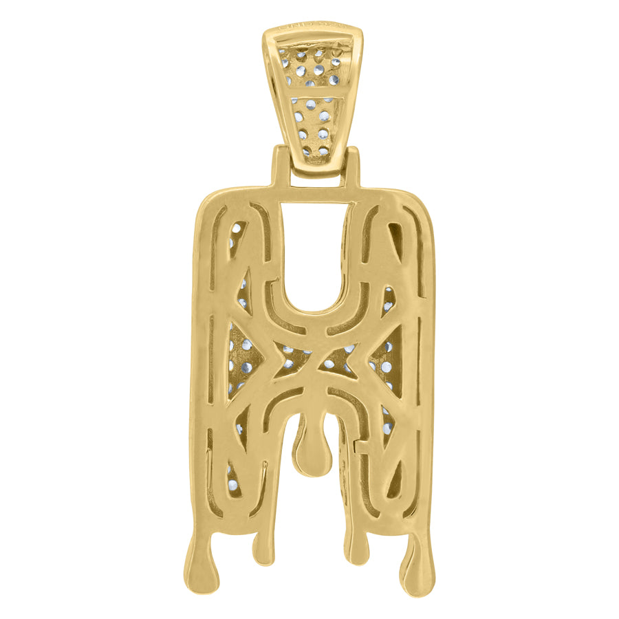 925-Silver Pendant "H" Initial