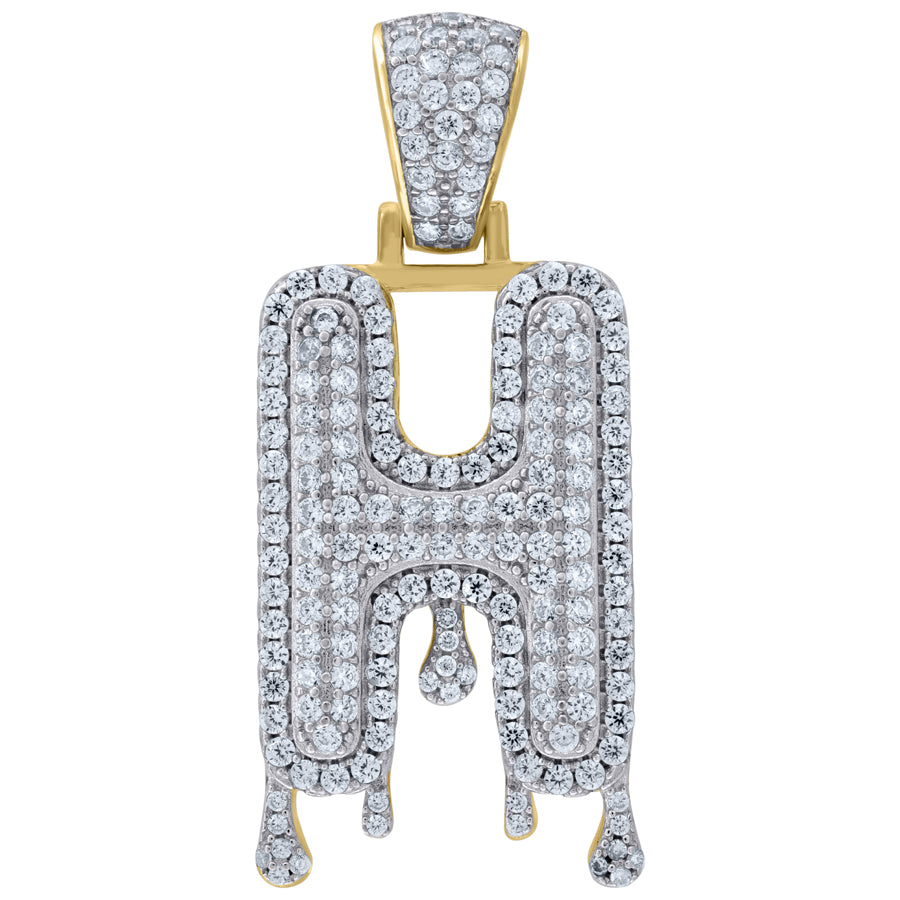 925-Silver Pendant "H" Initial