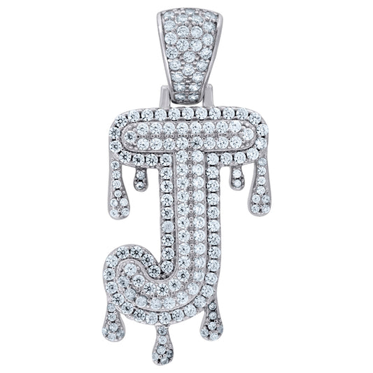 925-Silver Pendant "J" Initial