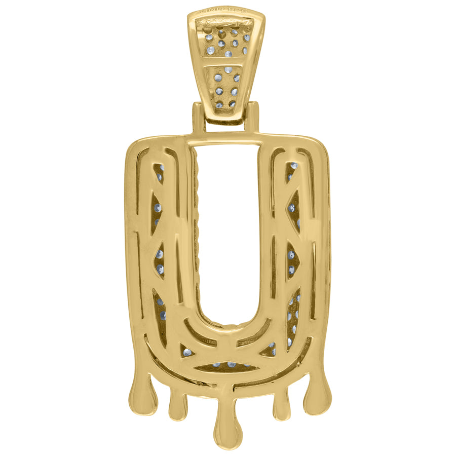 925-Silver Pendant "U" Initial