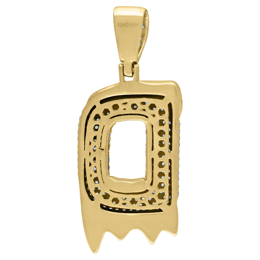 925-Silver Pendant "D" Initial