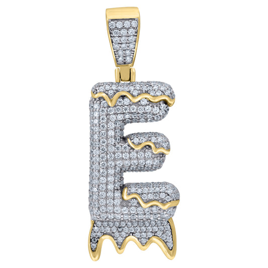 925-Silver Pendant "E" Initial
