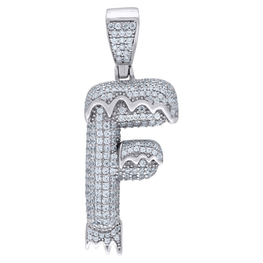 925-Silver Pendant "F" Initial