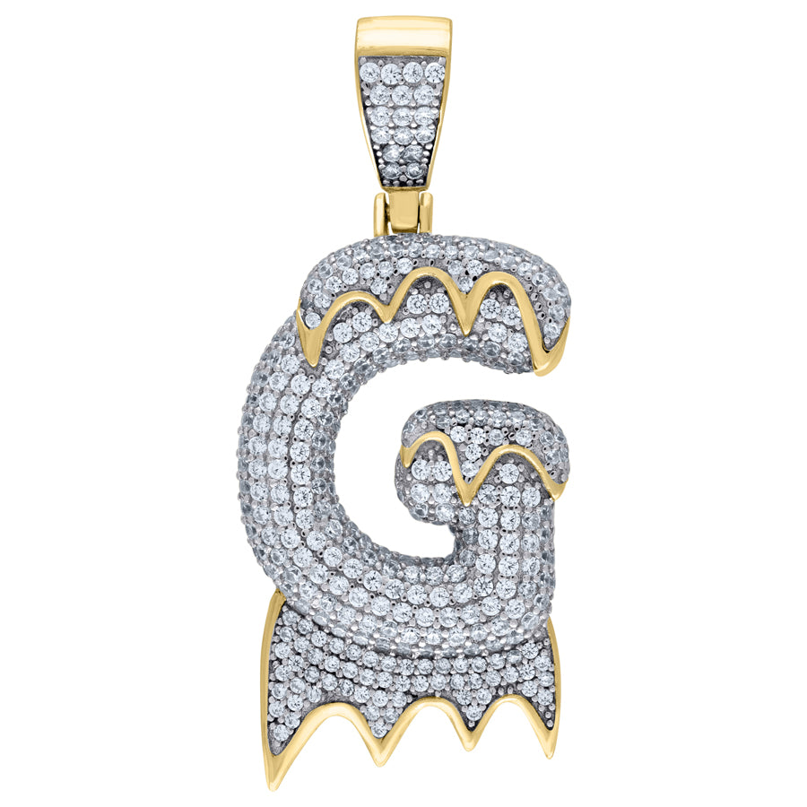 925-Silver Pendant "G" Initial