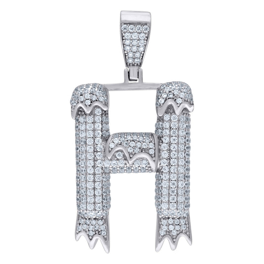 925-Silver Pendant "H" Initial