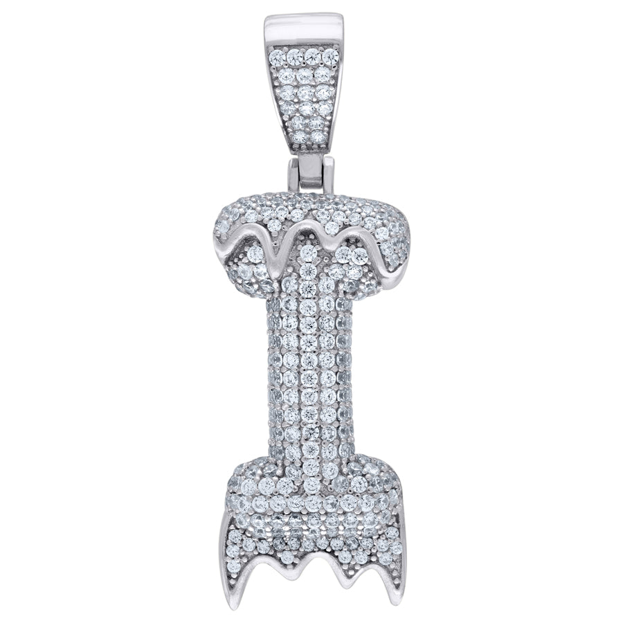 925-Silver Pendant "I" Initial