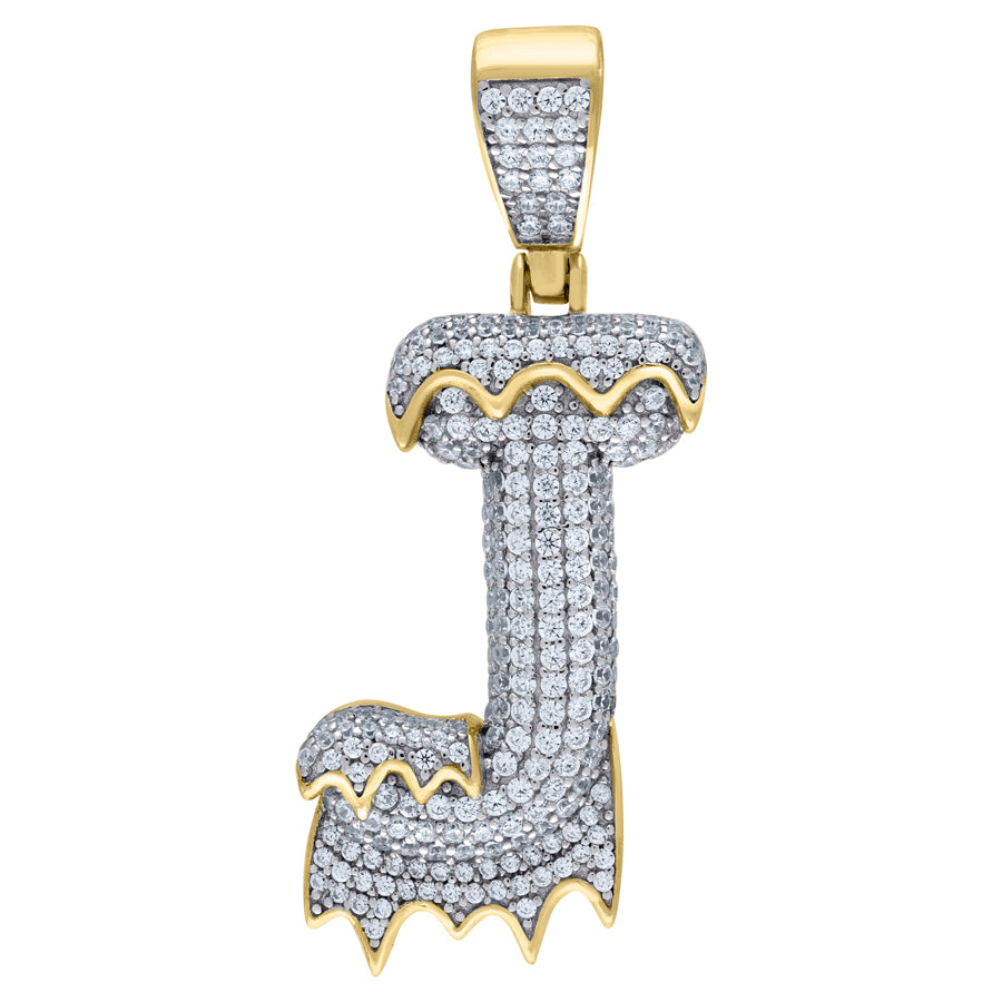 925-Silver Pendant "J" Initial