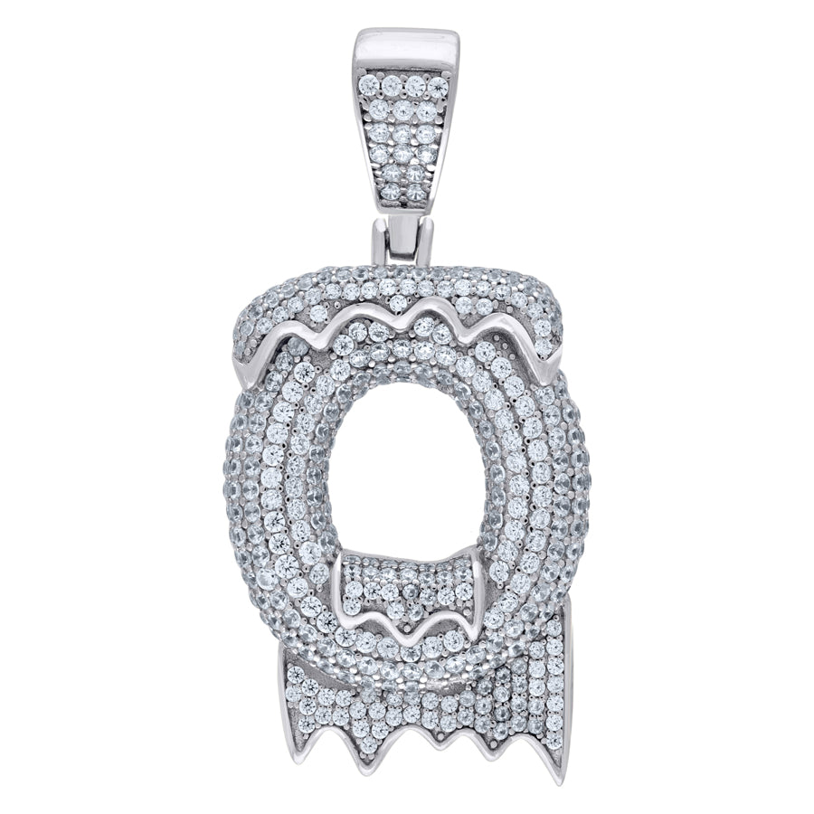 925-Silver Pendant "O" Initial