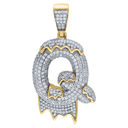 925-Silver Pendant "Q" Initial