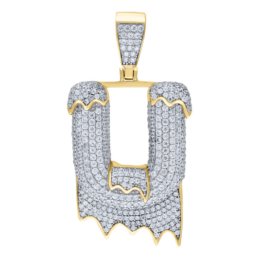 925-Silver Pendant "U" Initial