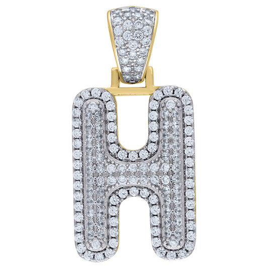 925-Silver Pendant "H" Initial