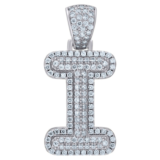 925-Silver Pendant "I" Initial