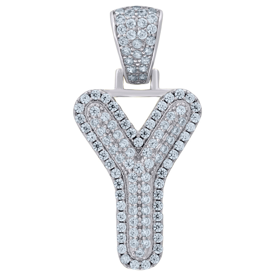 925-Silver Pendant "Y" Initial