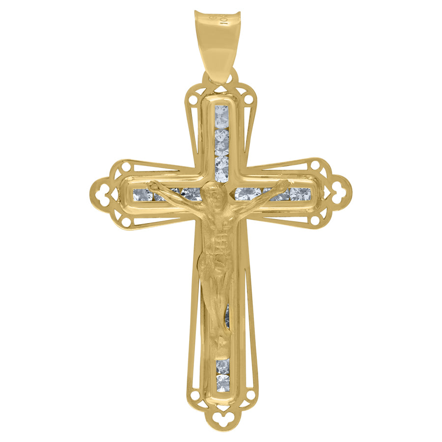 10Kt Gold Cross Pendant