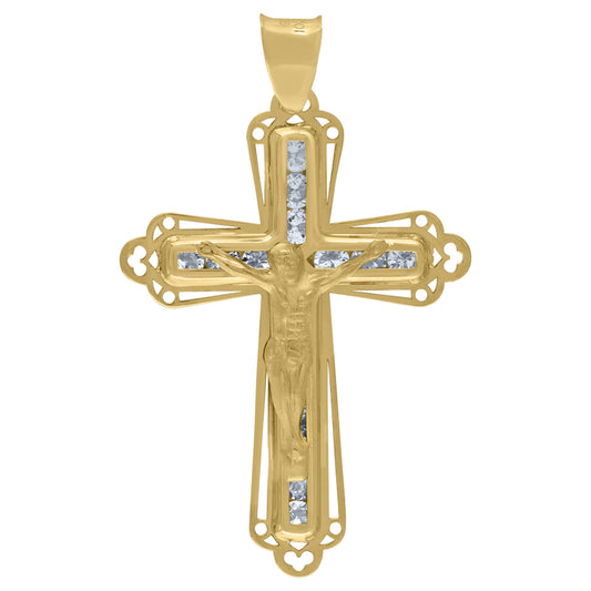10Kt Gold Cross Pendant