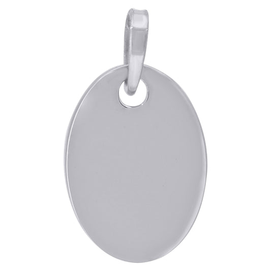 925-Silver Oval Pendant