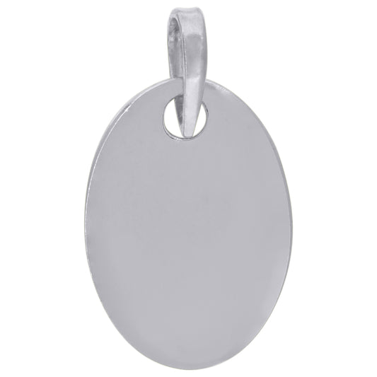 925-Silver Oval Pendant