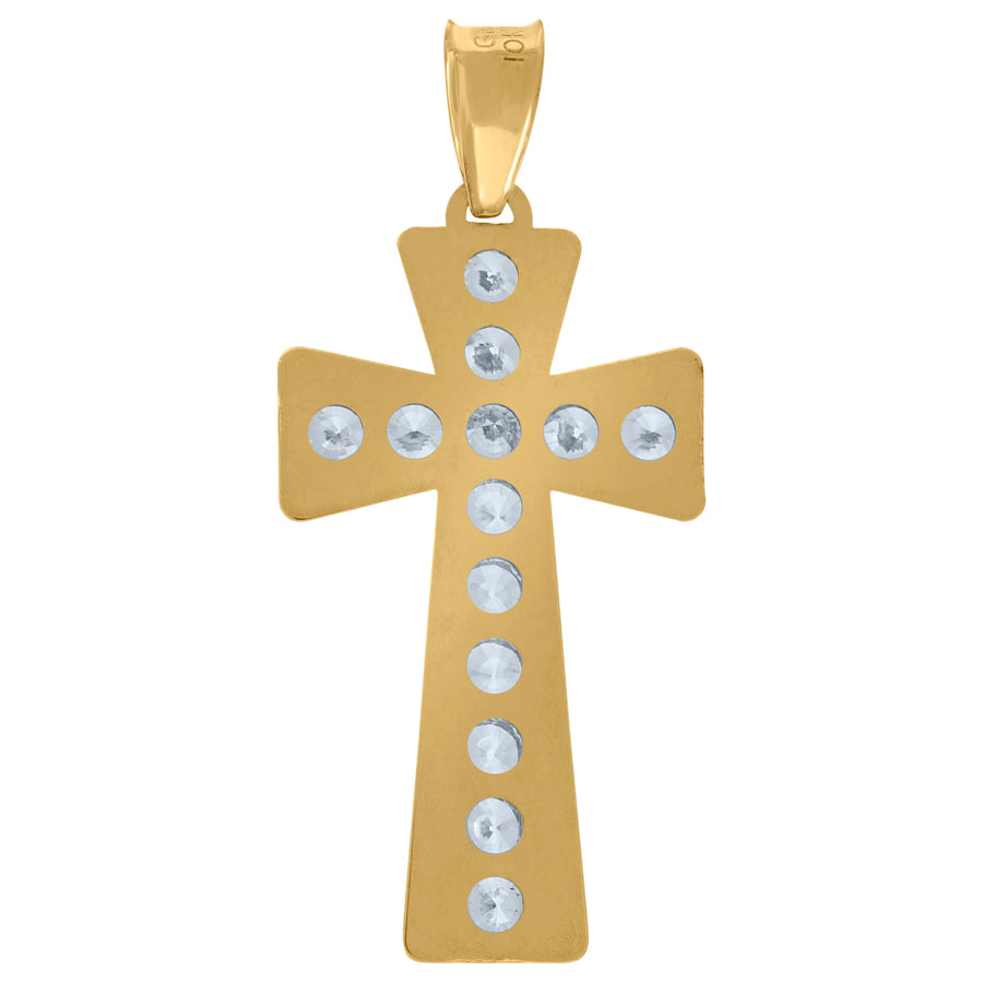 10Kt Gold Cross Pendant
