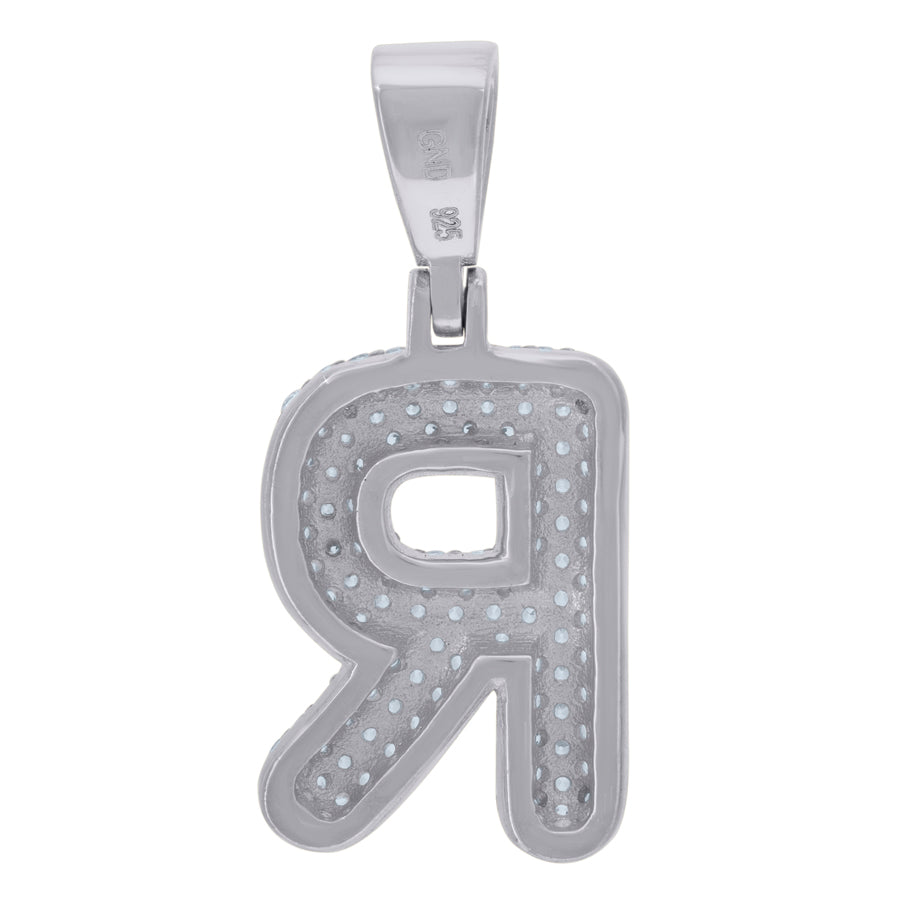 925 Cz Initial Pendant