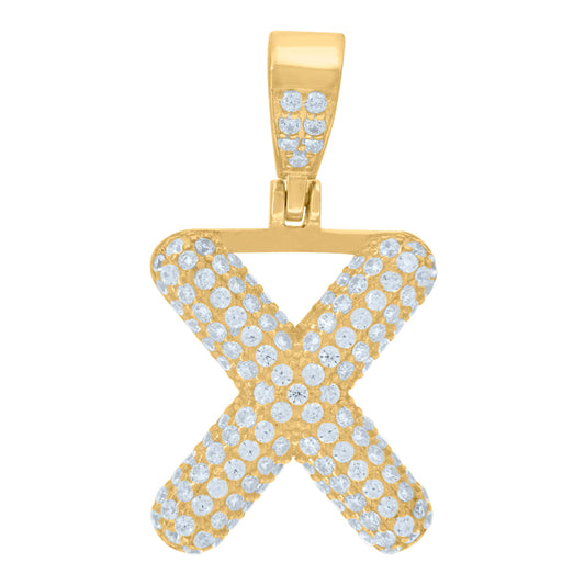925 Cz Initial Pendant
