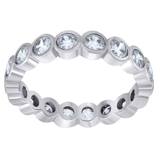 925 Sterling Silver 4mm Stackable Band Ring