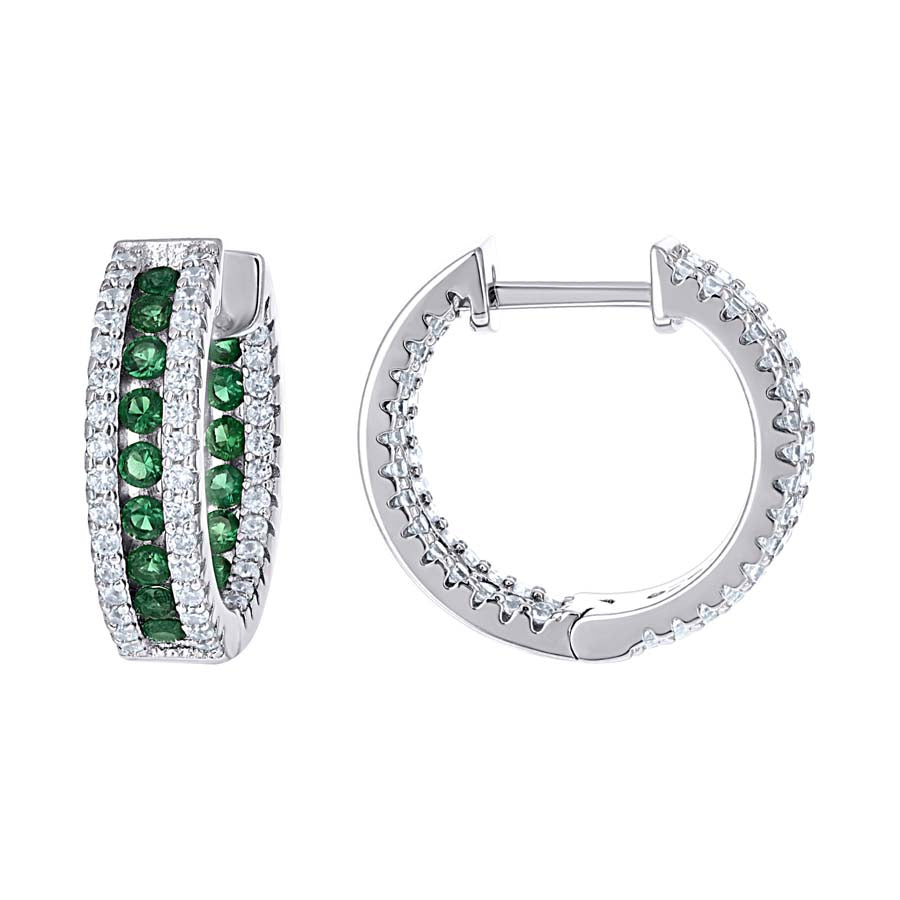 925 Sterling Silver Cz Earrings