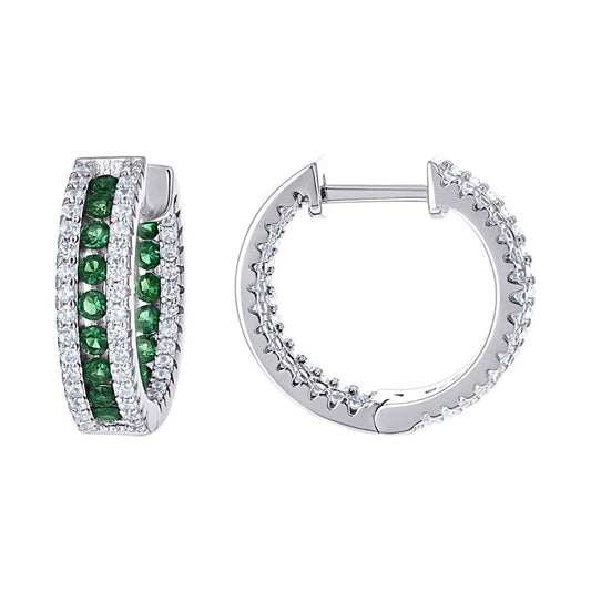 925 Sterling Silver Cz Earrings