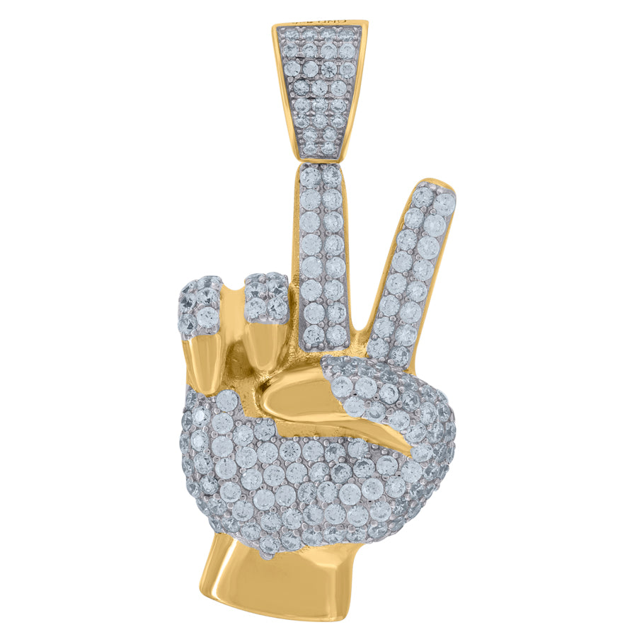 925 Sterling Silver Cz Pendant